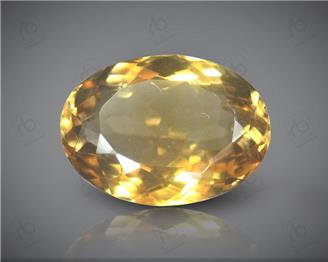 Yellow Citrine Natural Certified  7.17CTS-8548